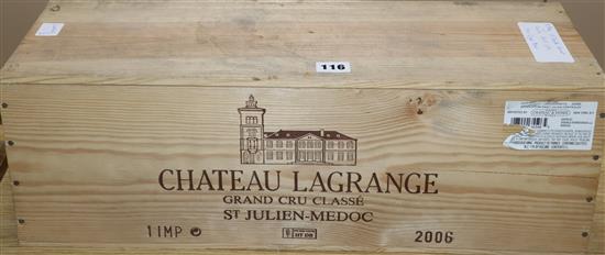 An Imperiale bottle of Chateau La Grange Saint Julien 2006 (o.w.c.)